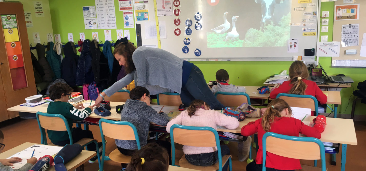 CP-CE1 de l'école de Taizé (79)