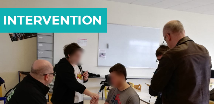 Intervention au collège Jean Monnet de Courçon (17)